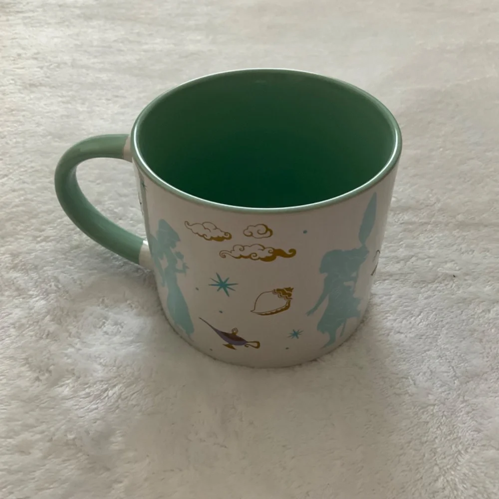 ZAK! Disney Princess Mug - Blue/Green/White‎